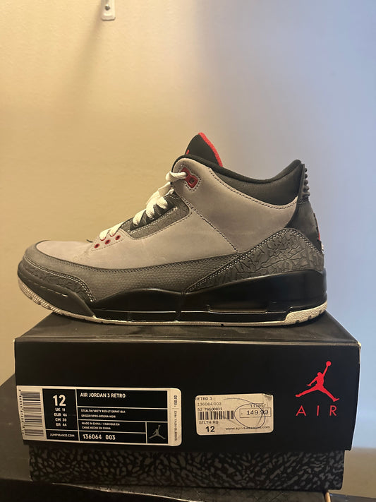 Air Jordan 3 “Stealth”